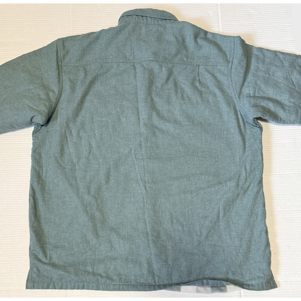 RED HEAD - Men's Fleece Lined Flannel Shirt - Balsam Heather Button -XL - NEW‎ - Picture 2 of 6